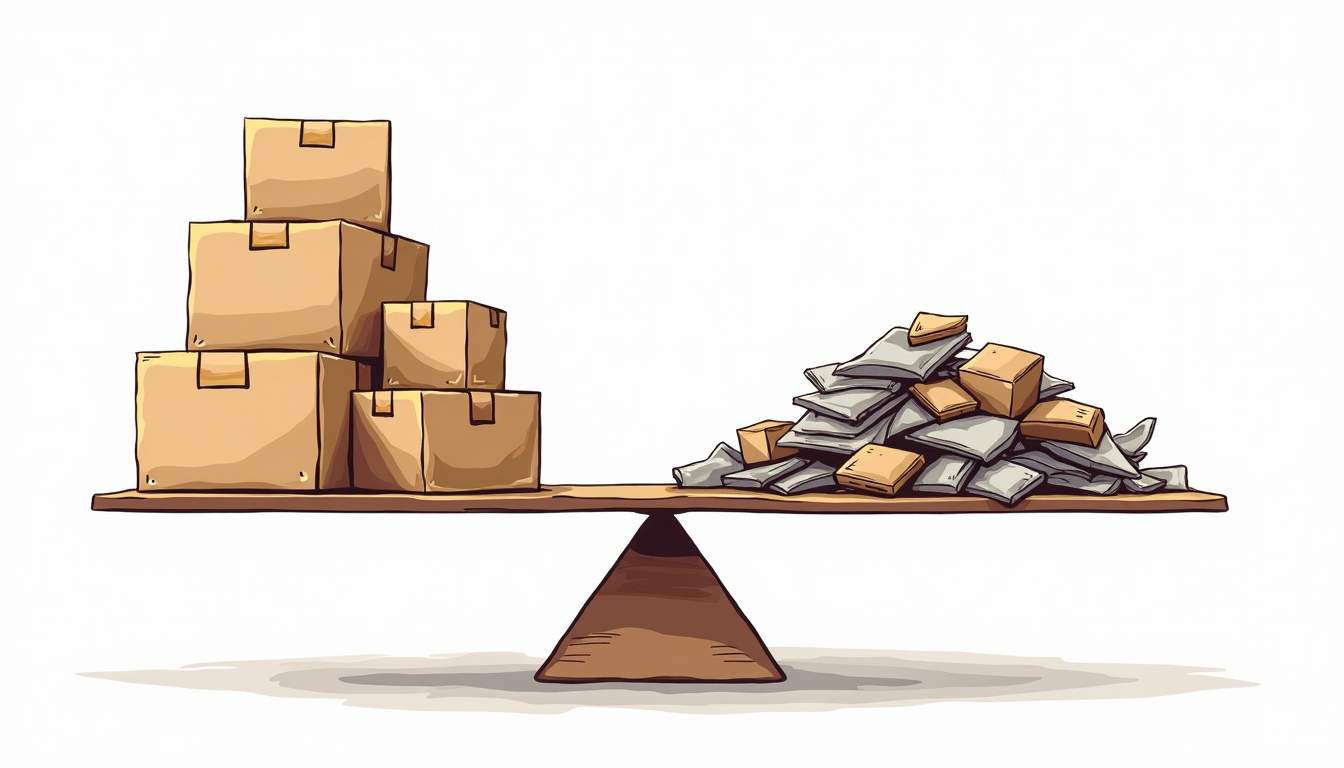 A balanced scale