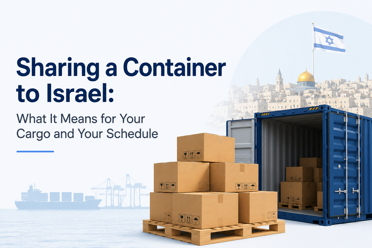 Sharing a Container to Israel What It Means for Your Cargo and Your Schedule