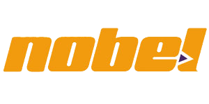 Previous orange Nobel Relocation logo